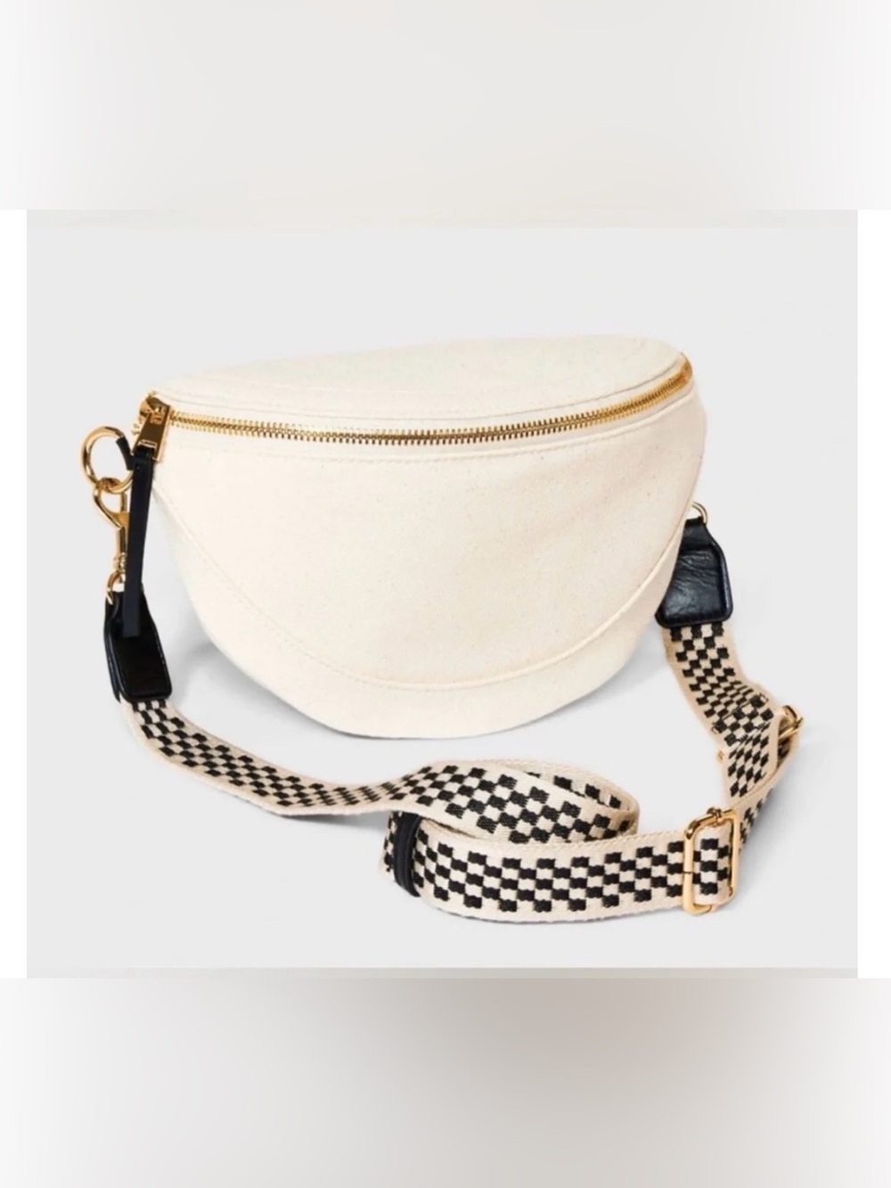 Universal Thread Crossbody Belt Bag - Beige Canvas NWT
